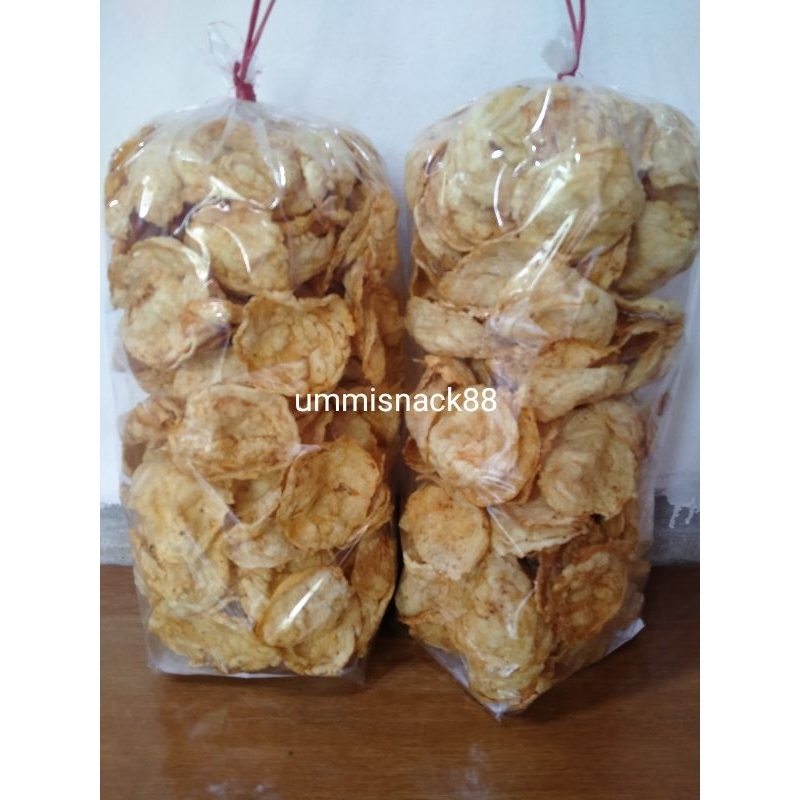 

Emping melinjo manis 1bal 500gr/emping melinjo manis asli renyah