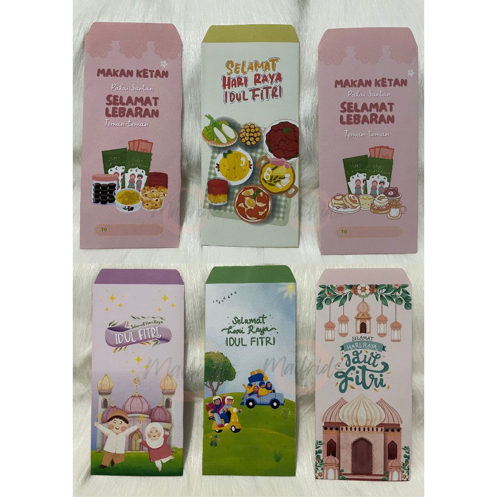 

AMPLOP LEBARAN BESAR Uk. 15.5x7.5cm (UANG 50ribu / 100ribu TIDAK DILIPAT)