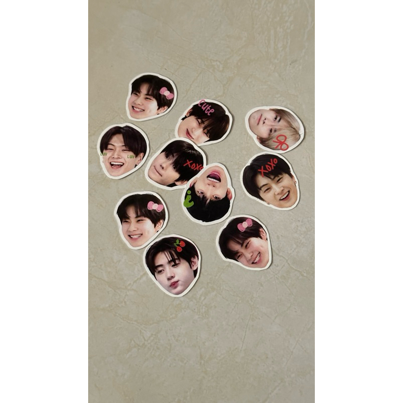 

stiker kepala Enhypen sticker kepala