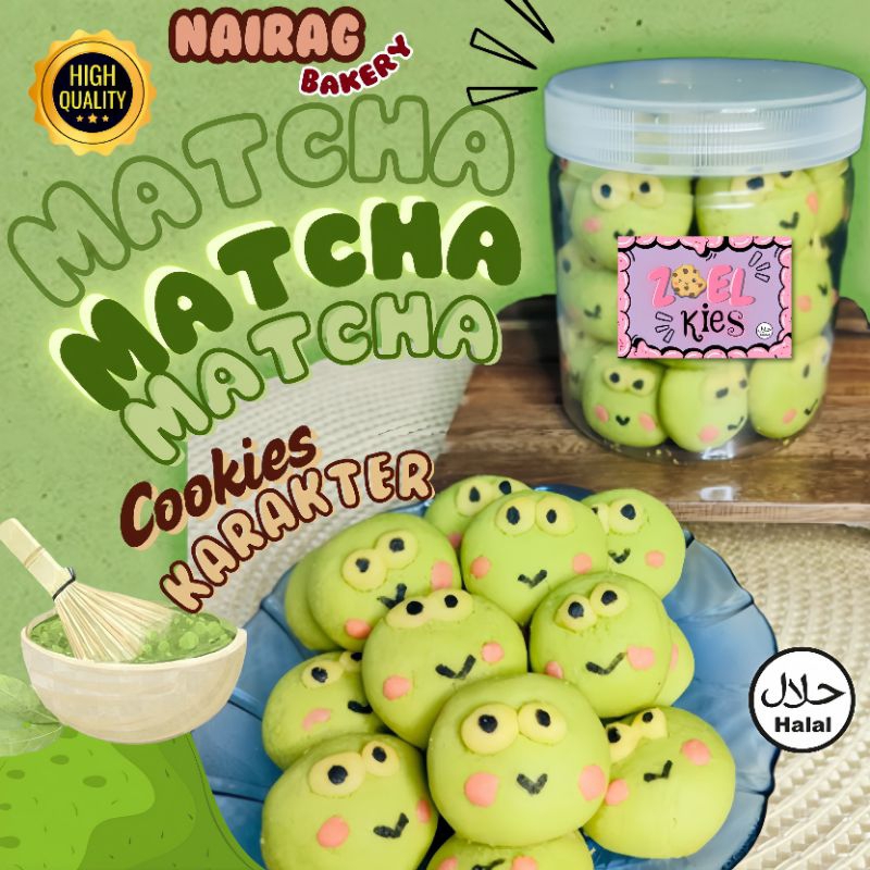 

Cookies Karakter Nairag, Homemade, Halal
