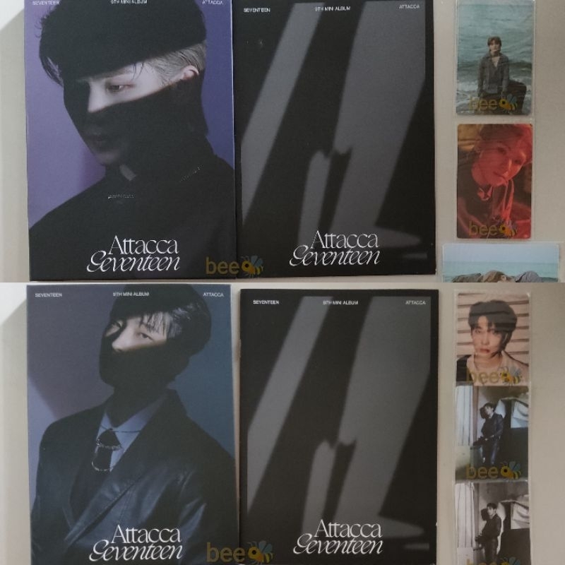 ALBUM SEVENTEEN ATTACCA CARAT VER FULLSET WOOZI WONWOO