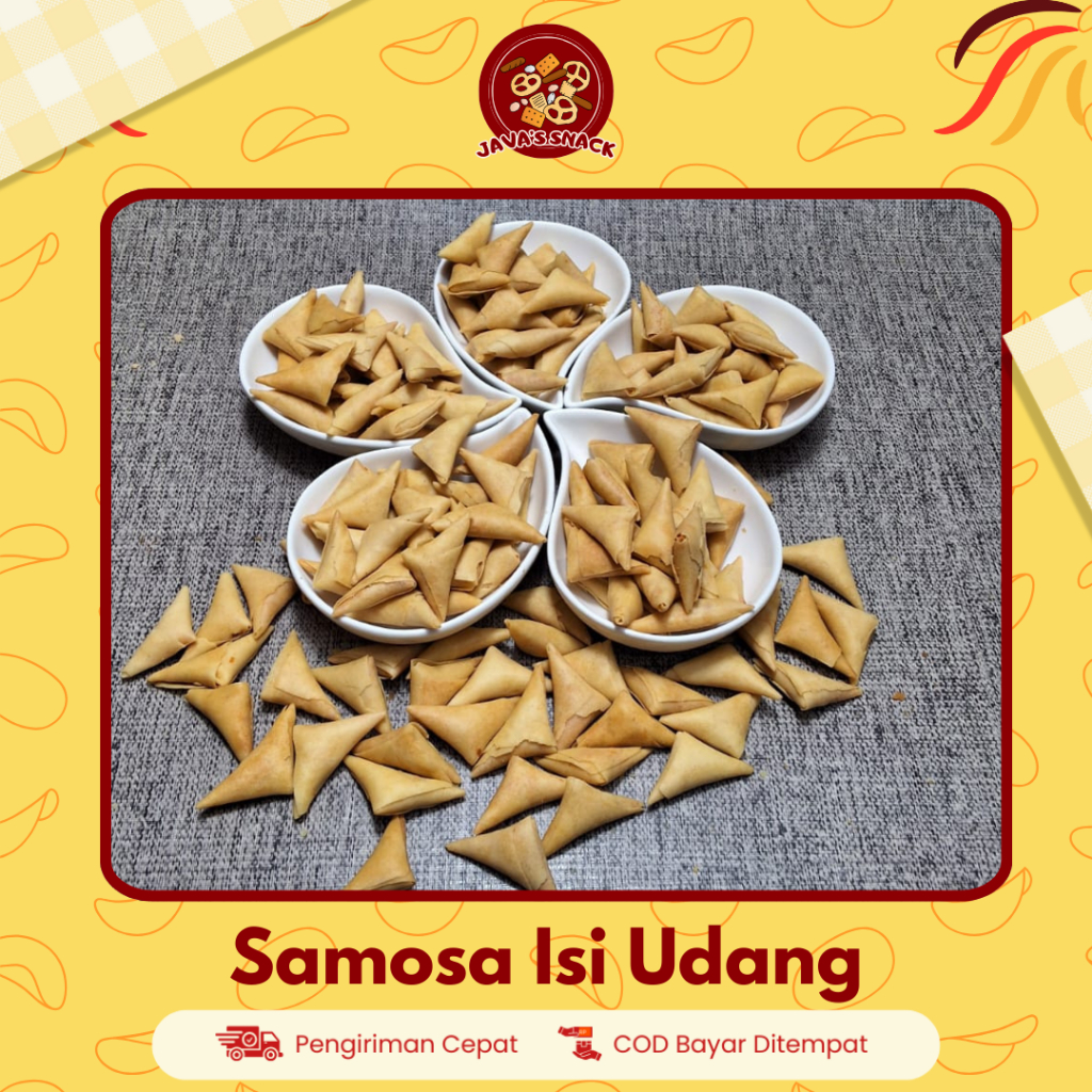 

Samosa Isi Udang 250gram - Gratis Dus + Bubble Wrap