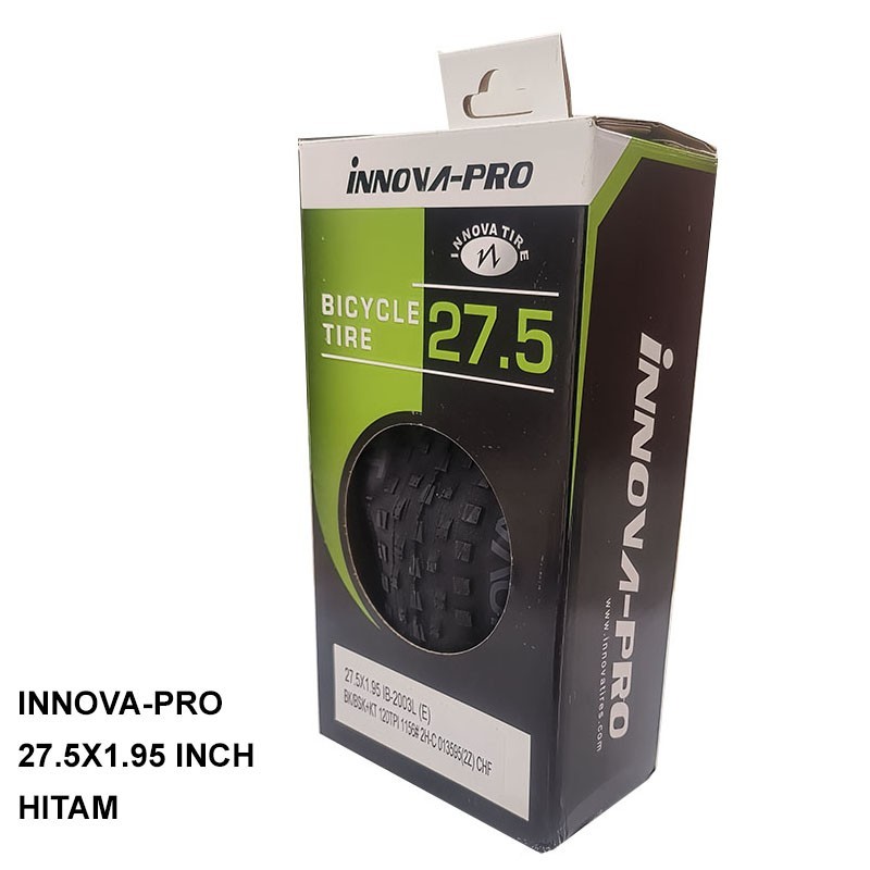 INNOVA PRO Ban Luar 27.5x1.95 inch Hitam Sepeda MTB Gunung 120TPI Fold Lipat Kevlar