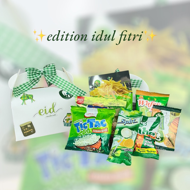 

(L) HAMPERS LEBARAN ( SUDAH INCLUDE SNACK ) UKURAN 16x9x11