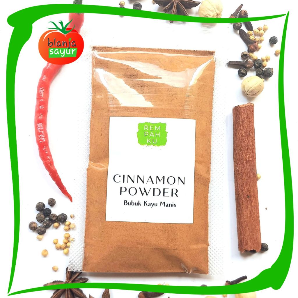 

Kayu Manis Bubuk 50gr / Cinnamon Powder / Rempah / Premium Quality