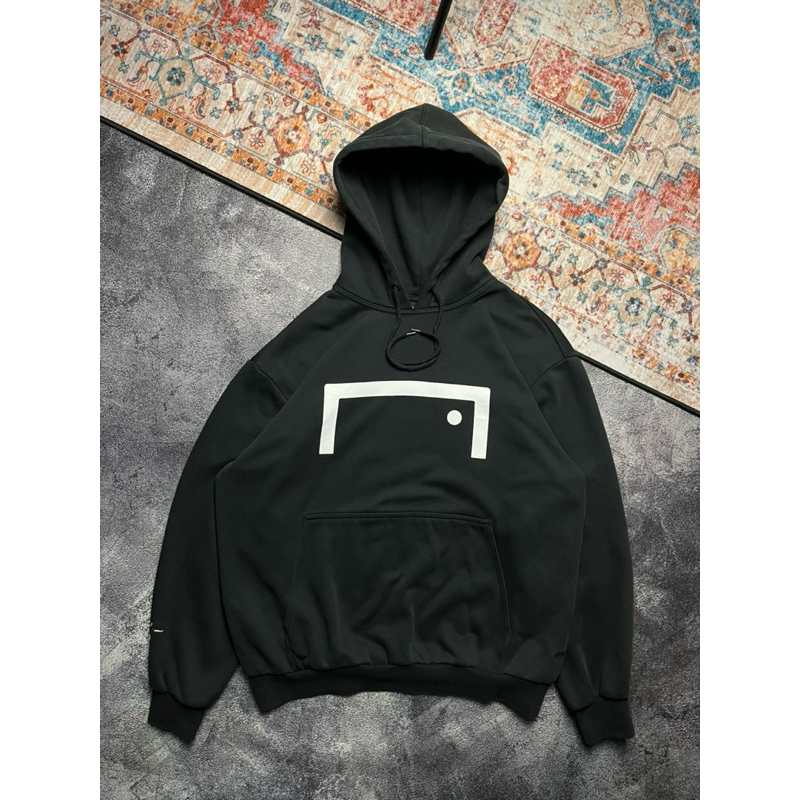 Goal Studio Pullover Hoodie Black Soccer Futsal Wear