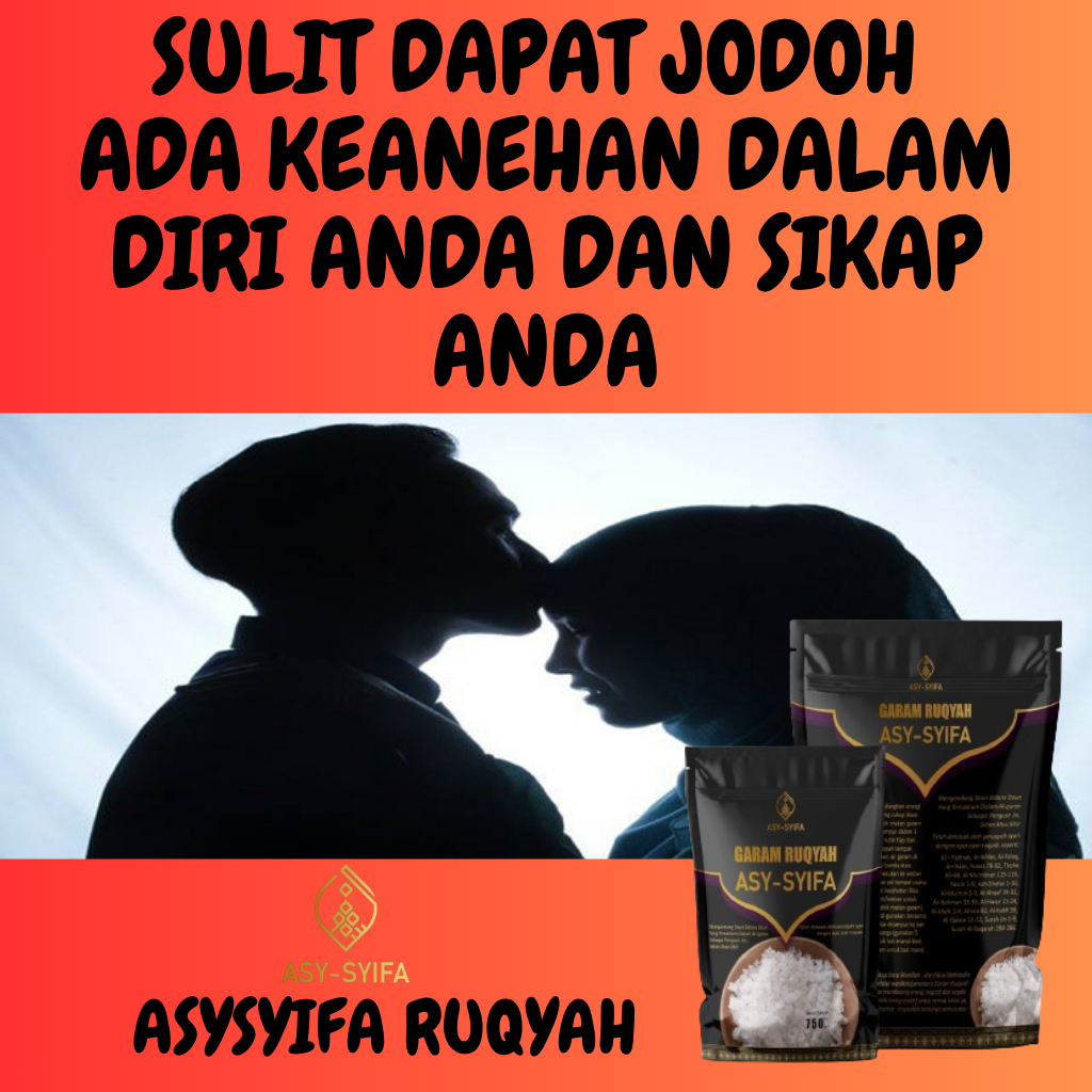 

GARAM RUQYAH DAUN BIDARA ASYSYIFA ,SOLUSI SULIT DAPAT JODOH ADA KEANEHAN DALAM DIRI DAN SIKAP ANDA