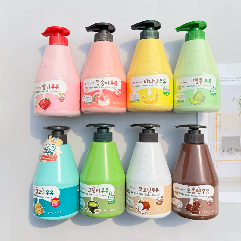 [PREORDER] KWAILNARA Body Lotion & Body Shower – Pelembap dengan Aroma Buah Segar