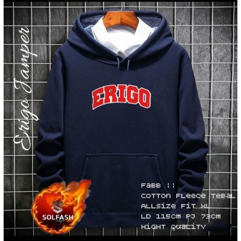 JAKET / HODIE / JAKET ERIGO / JAMPER / JAMPER ERIGO / JAKET PRIA / JAKET WANITA