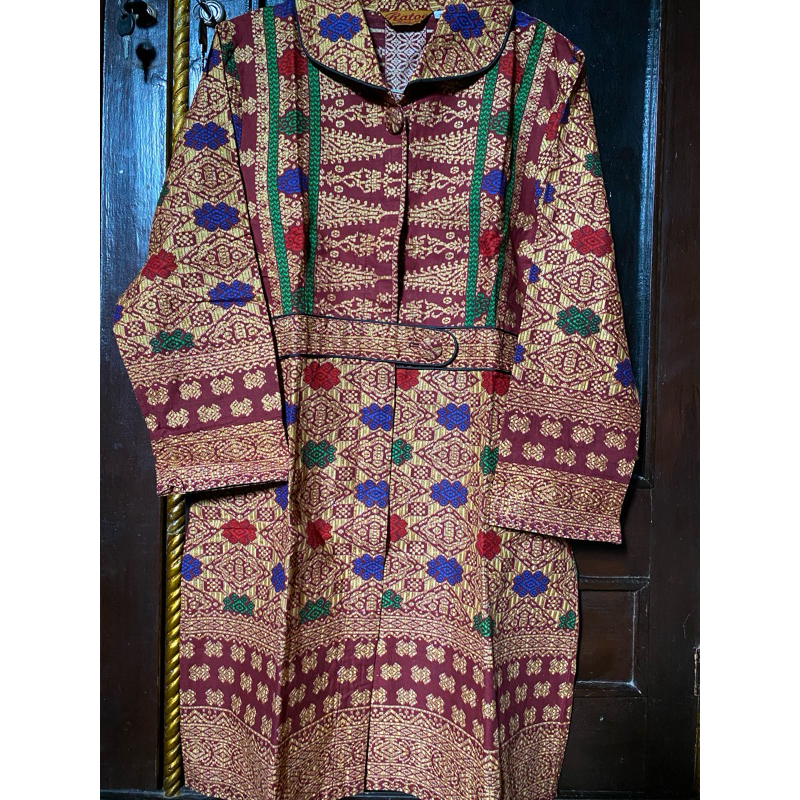 Preloved Atasan Batik Songket Palembang