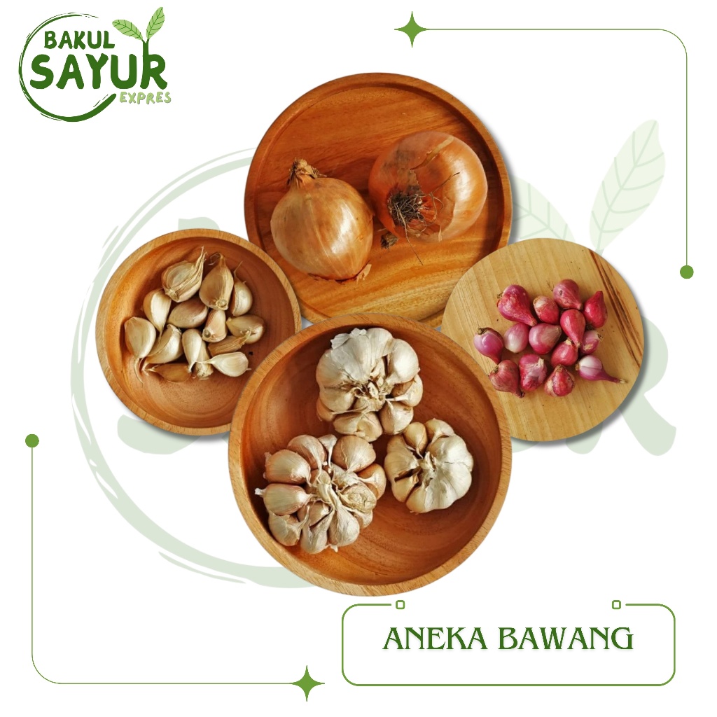 

Paket Hemat 5rb Aneka Bawang | Bawang Merah - Putih - Kating - Bombay