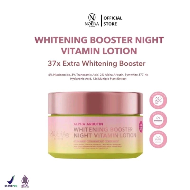 WHITENING BOOSTER LOTION NIGHT NOERA
