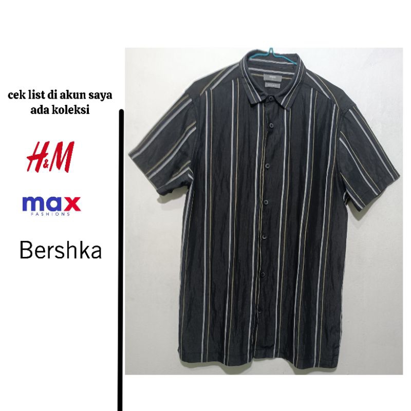 Kemeja pria Max fashion preloved