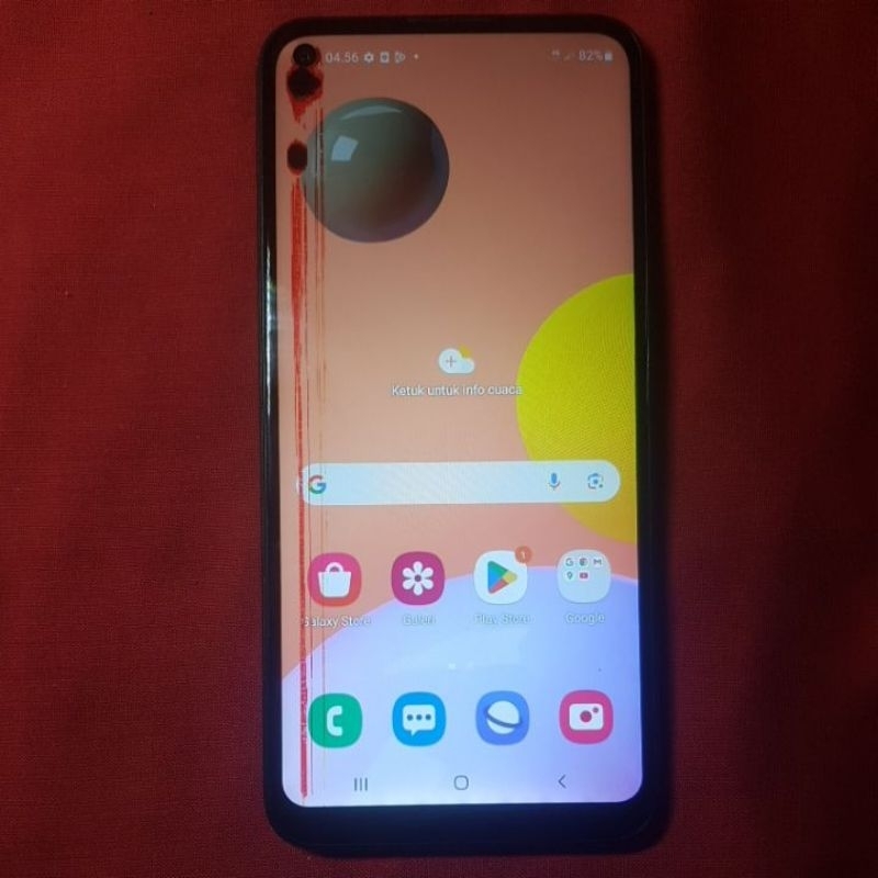 samsung galaxy a11 normal apa adanya HP SAMSUNG 4G RAM 3/32GB