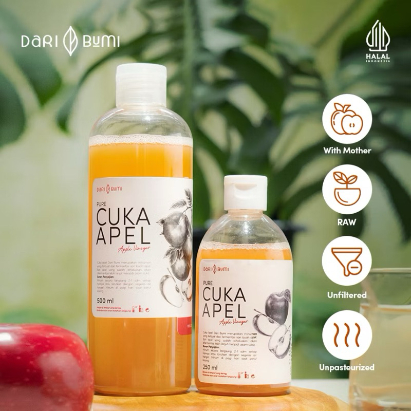 

Dari Bumi Cuka Apel Asli Minuman Diet Premium Pure Original