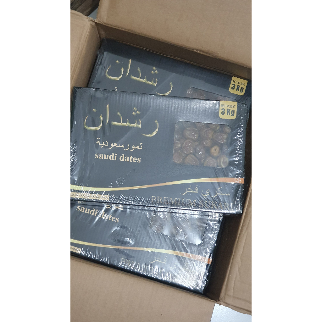 

Kurma Sukari Saudi Dates Premium 3kg