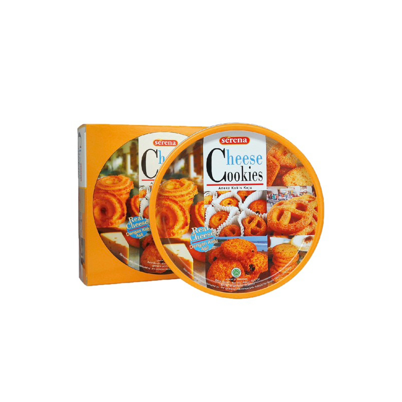 

SERENA CHEESE COOKIES KEJU KALENG 454gr