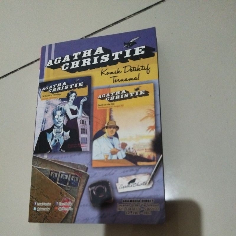 Agatha Christie komik detektif ternama