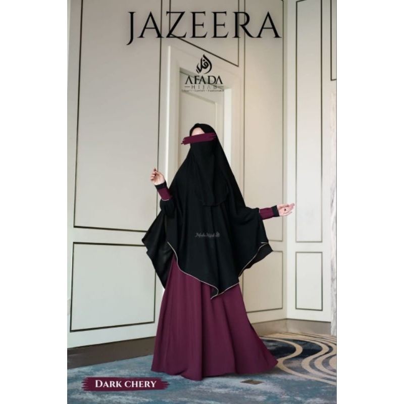 JAZEERA SET SYAR'I BY AFADA HIJAB | GAMIS SET SYAR'I LEBARAN | GAMIS SYAR'I TERBARU | JAZEERA SERIES
