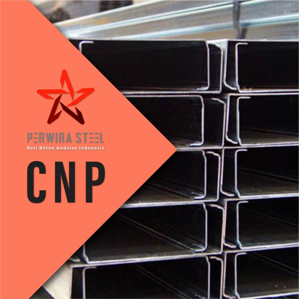 Besi CNP Baja 75 X 45 X 1.6mm - Kanal C