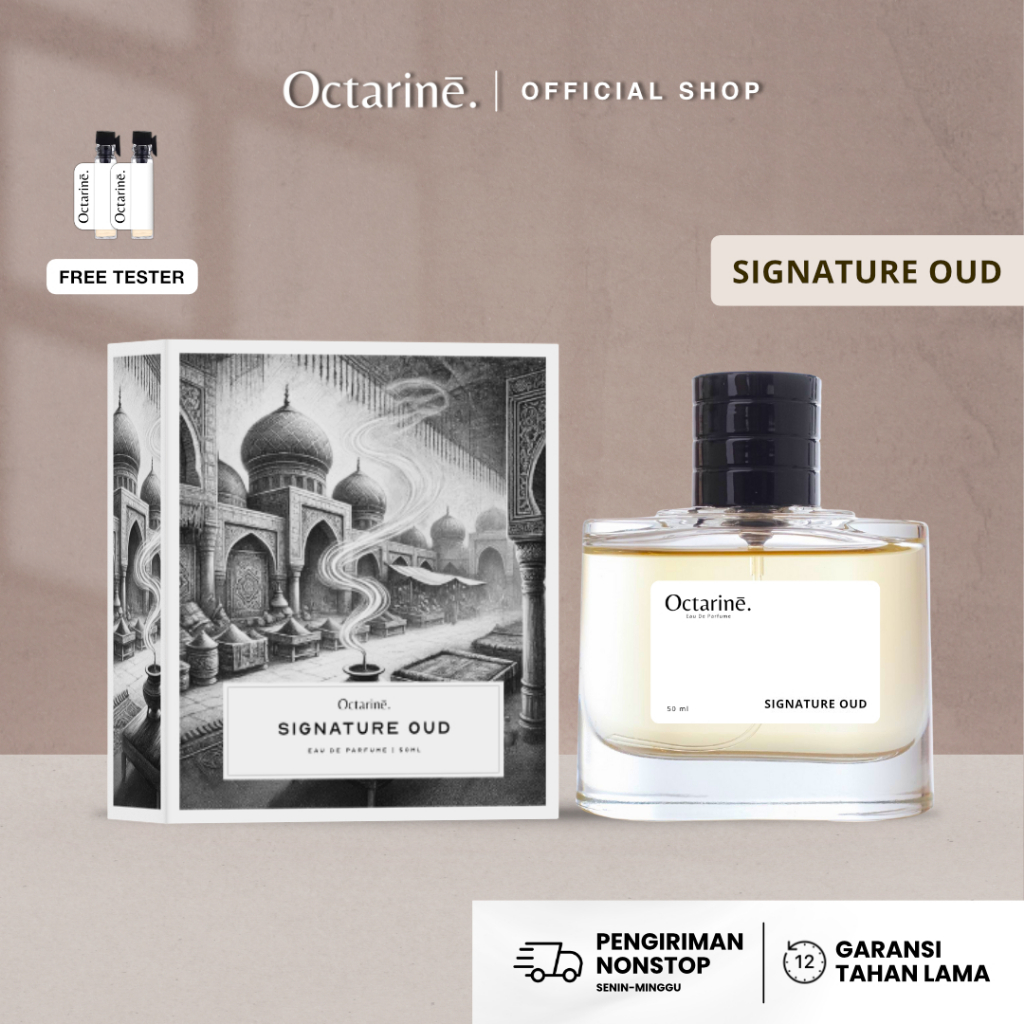 Octarine - Signature Oud Parfum Wanita Aroma Woody Warm Spicy