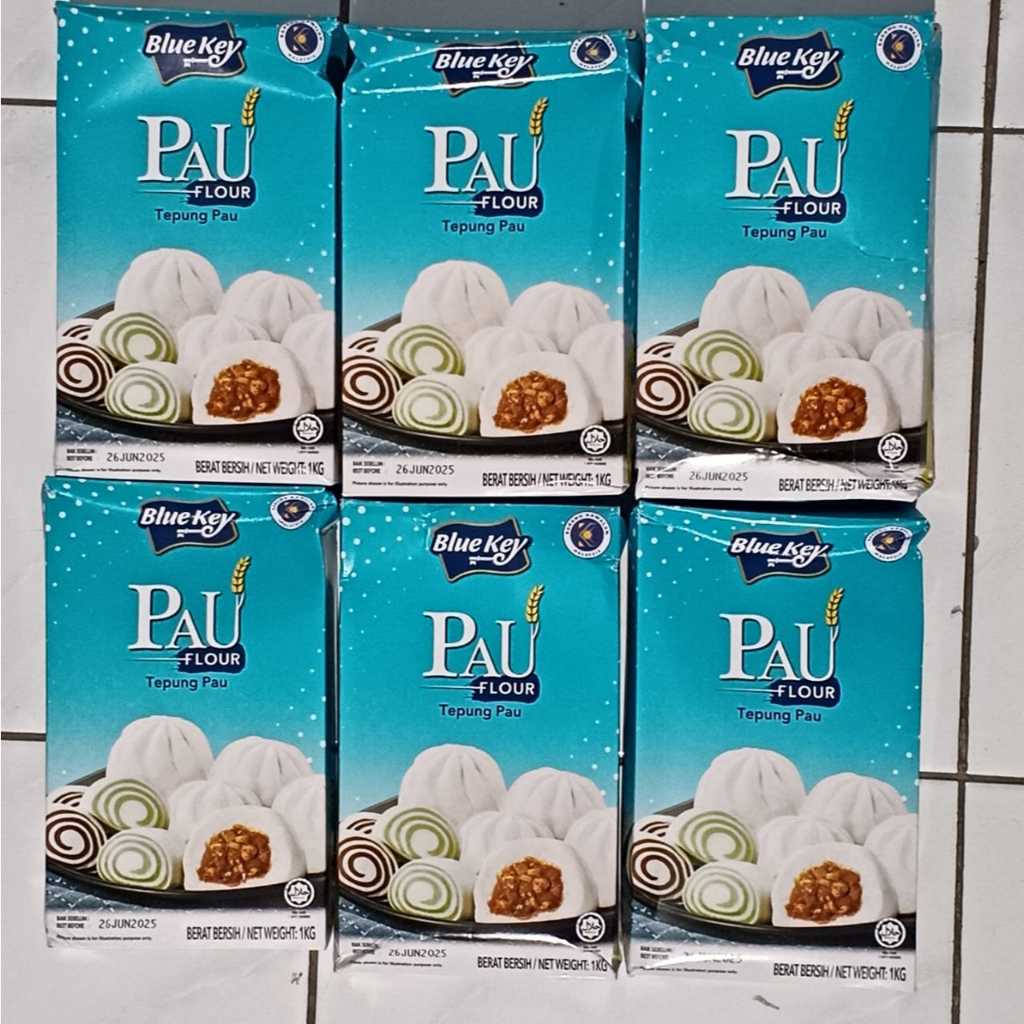 

Tepung Pao Instant Blue Key Pau Flour Malaysia / BlueKey Tepung BakPao