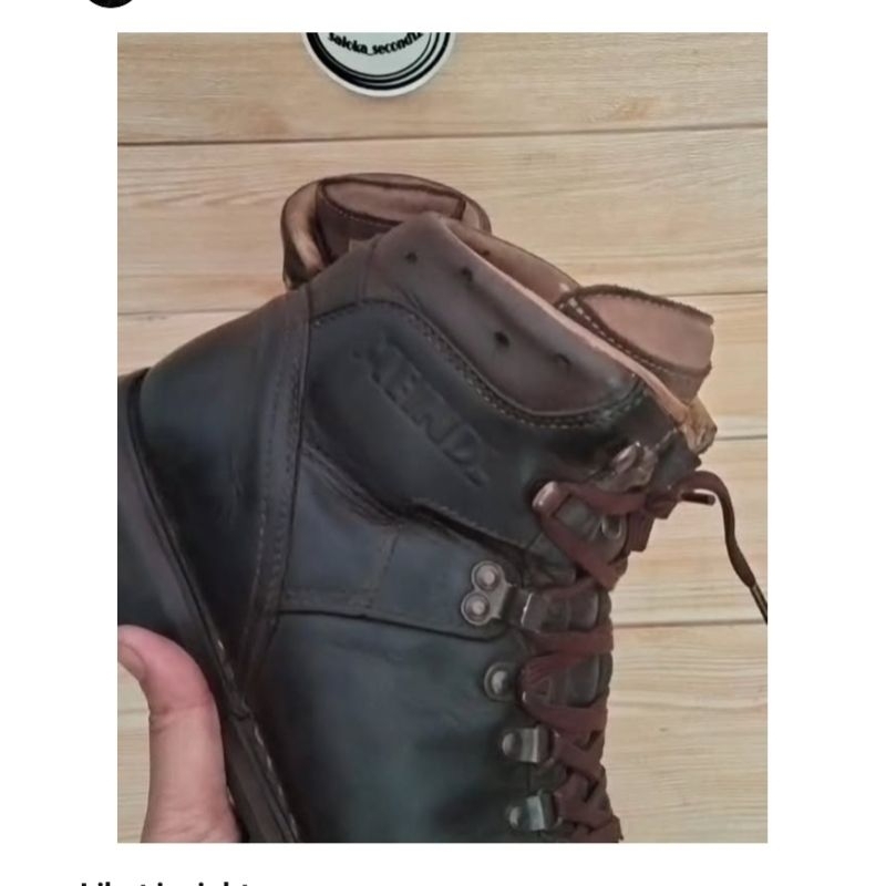 Sepatu Outdoor boot Meindl