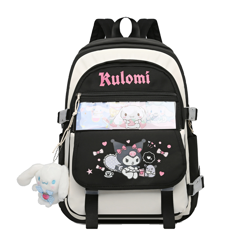 【ready】Ransel Kuromi Ransel Anak Kartun Lucu Ransel Co-branded Sanrio