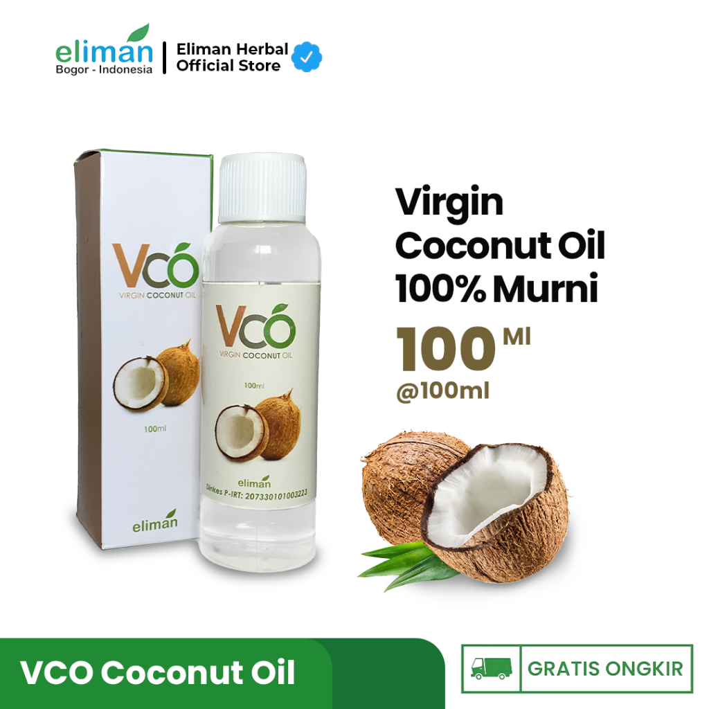

ELIMAN - Virgin Coconut Oil 100ml 100% VCO Murni