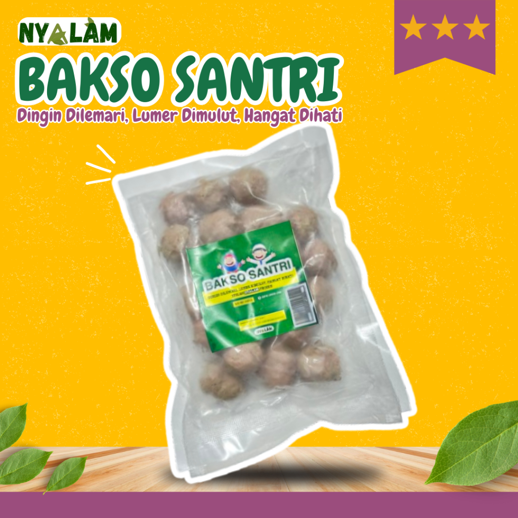 

NYALAM BAKSO SANTRI 250G