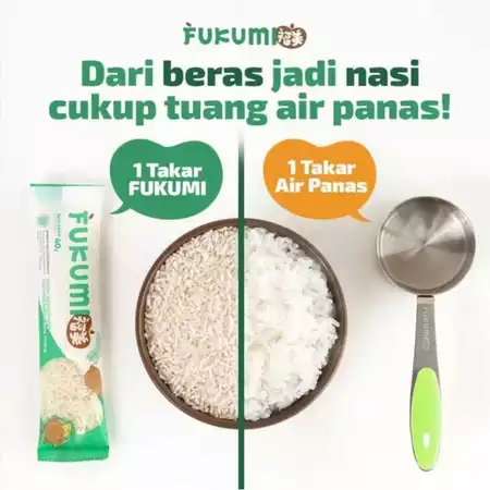 

Fakumi Beras Instan Beras Porang Per Sachset (40 gram)