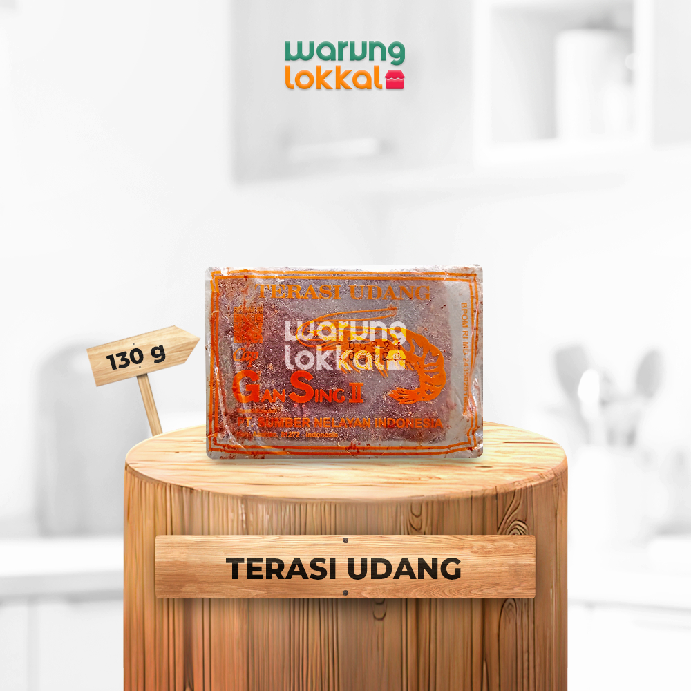 

Terasi Udang Gan Sing II 130g - Warung Lokkal