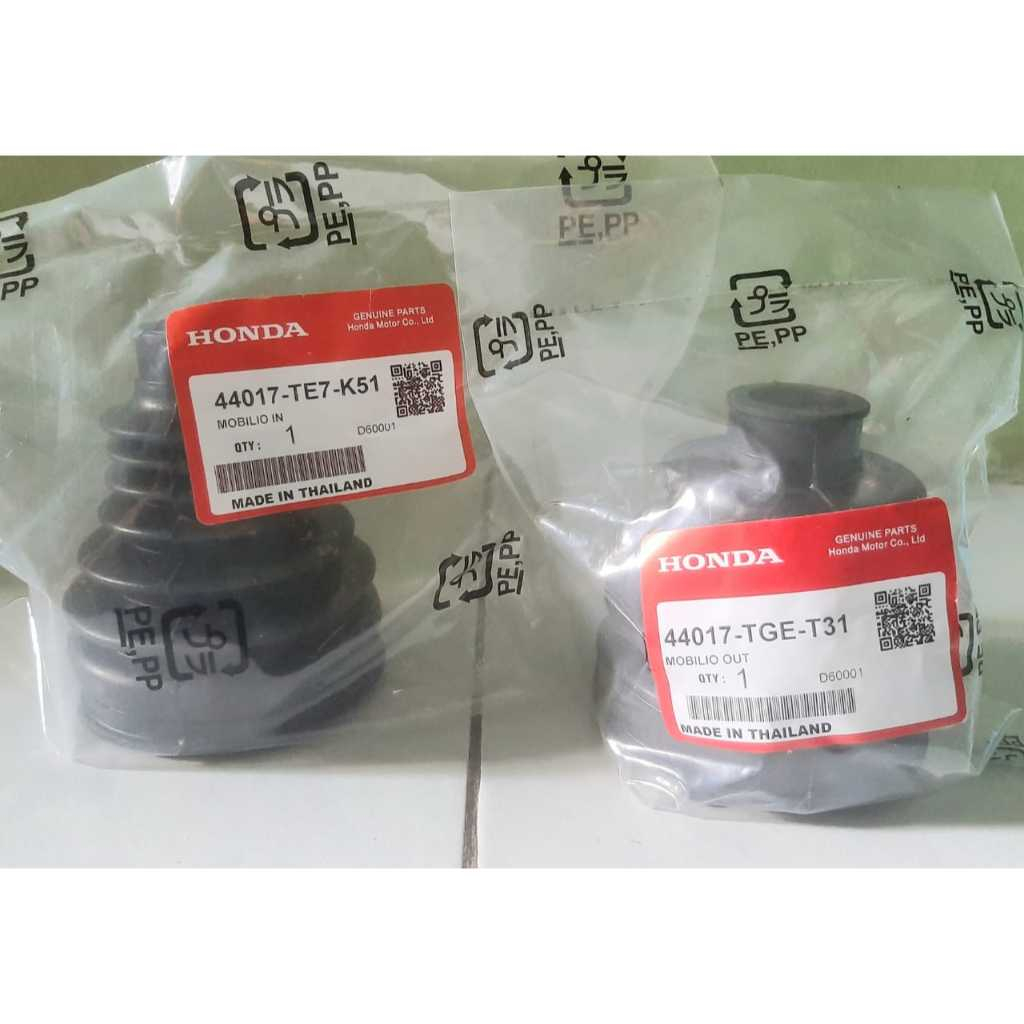 Paket 1 Setel Karet Kokel Boot As Roda CV Joint Honda Mobilio Brio BRV
