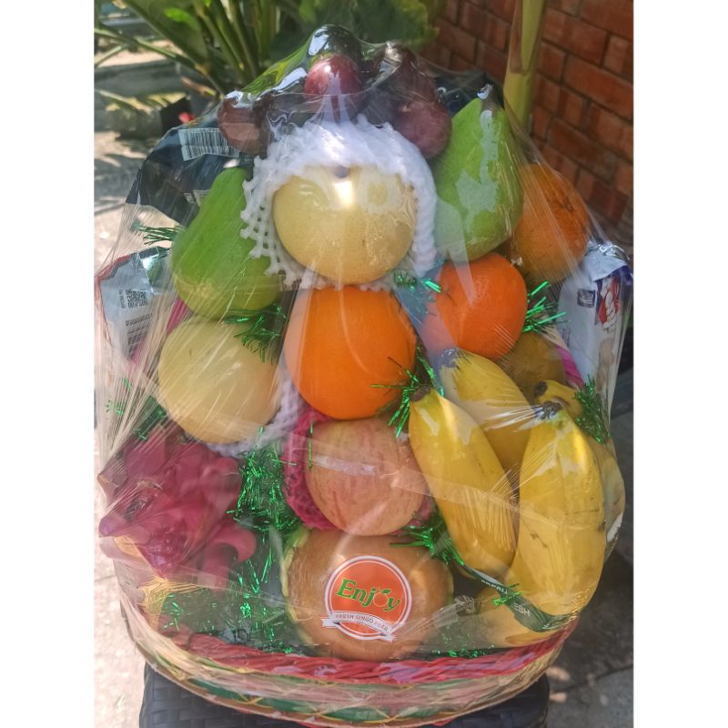 

parcel buah & kue - free ucapan