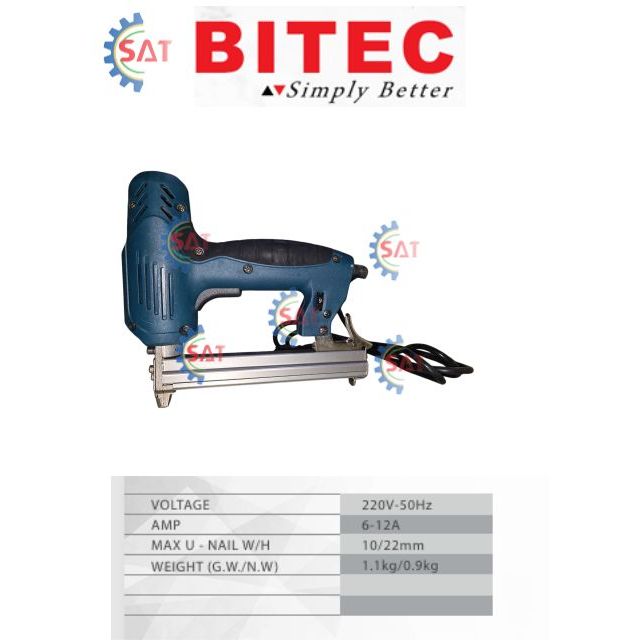 

STAPLES GUN BITEC TM 1022, STAPLES LISTRIK BITEC TM 1022