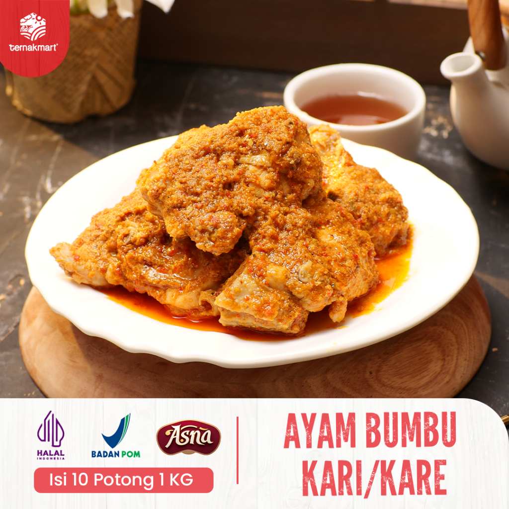 

Promo 7.7 Shopee Mall Ayam Marinasi Bumbu Kare Isi 10 Potong 1 kg 500 gr Halal dan BPOM Enak Praktis Tinggal Dipanasin Goreng | FROZEN FOOD Masakan Harian
