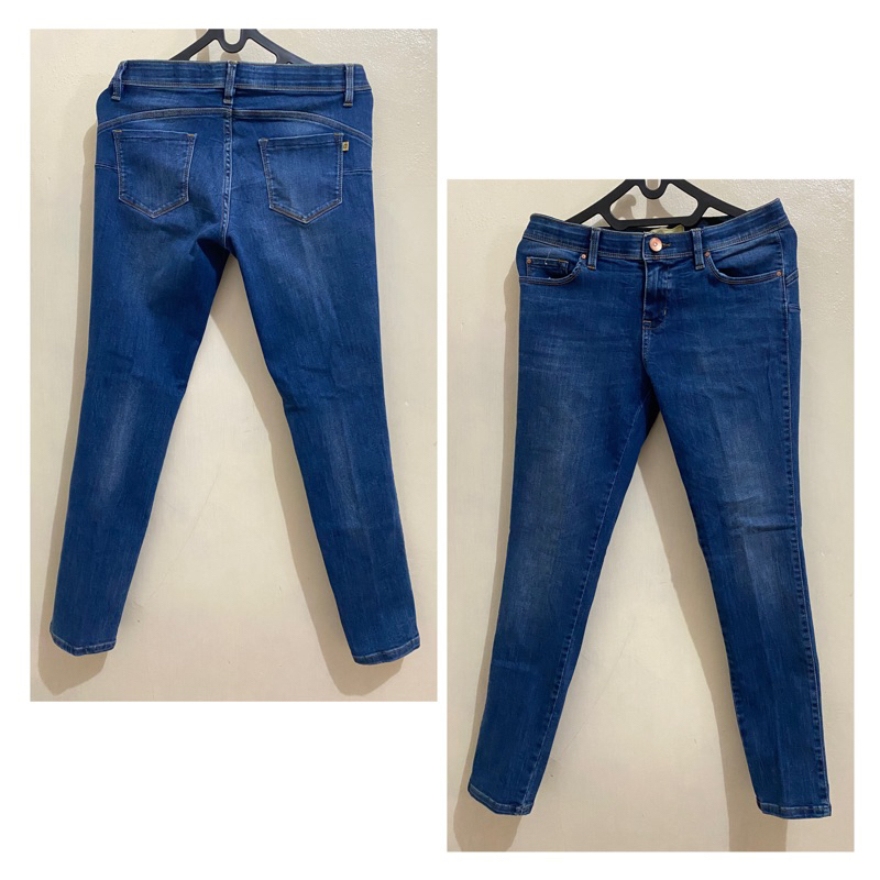 PRELOVED Skinny Jeans C2 Refined Denim Size 2L 28 murah termurah