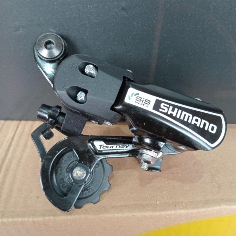 Shifter Shimano 7 speed Rear Derailleur Sepeda Lipat (Leter S Sepeda) Shimano Tourney  TY- 21B