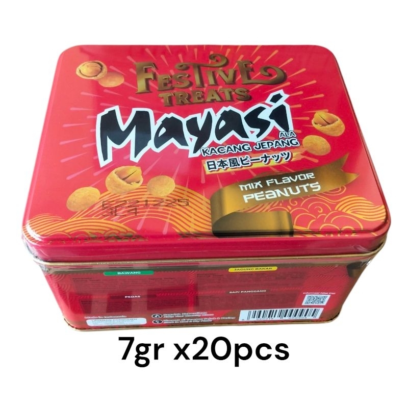 

mayasi festive treats 7gr x20pcs mix flavour peanuts