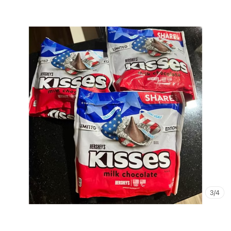 

Perbiji~Hershey's Kisses 5g Miniatures Chocolate Product USA berat perbiji berkisar 8 gr