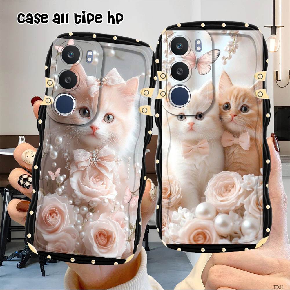 Case gelombang redmi 14c 13c 13 12 12c 10a 10c redmi12 9a 9c note134g note135g 8a note10(RJ3855)