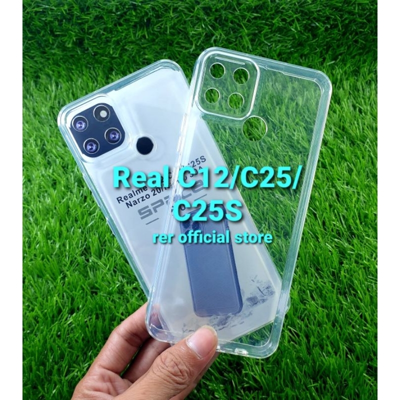 Silikon Soft case bening Space Realme C12 / C25 / C25S / Narzo 50A