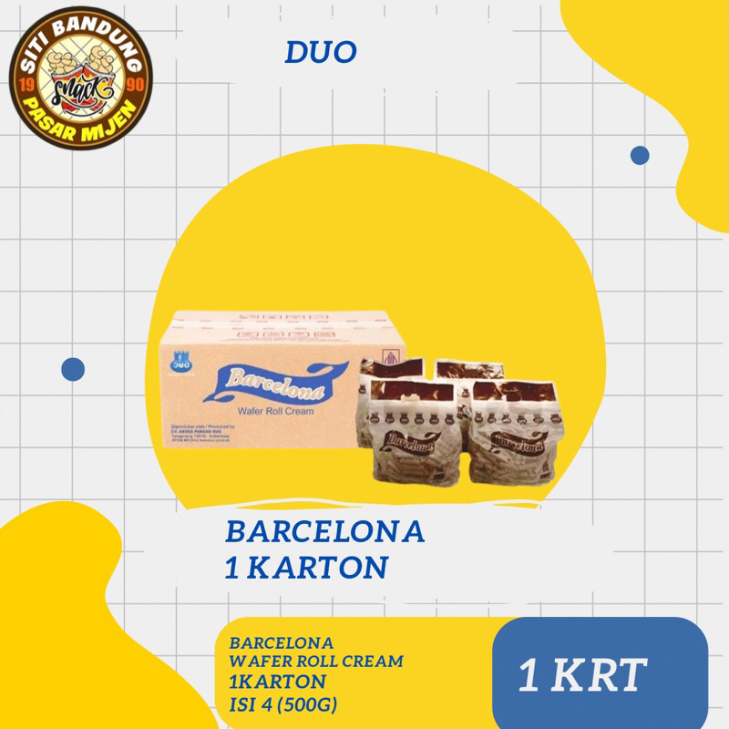 

Barcelona Astor Mini 1 Dus x 4 Pack x 500gr