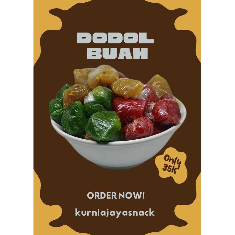

DODOL BUAH - MAKANAN KHAS GARUT - MAKANAN TRADISIONAL-SNACK-MANISAN