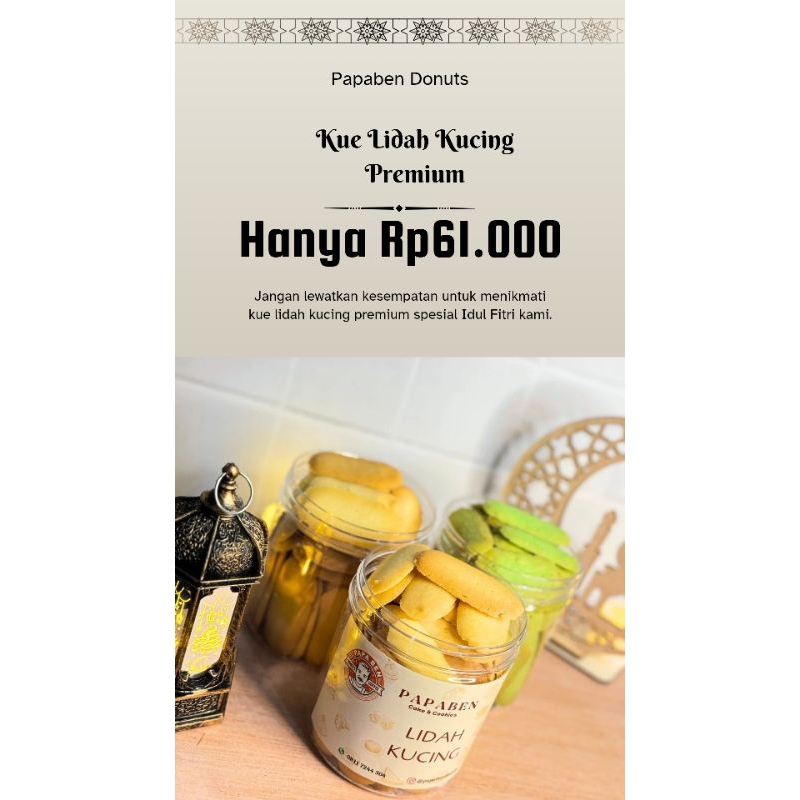 

KUE KERING LIDAH KUCING