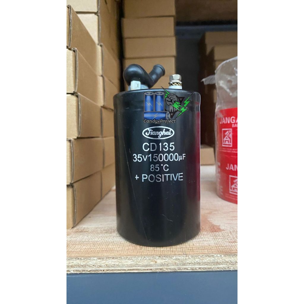 ELCO JUMBO 35V 150000UF ORIGINAL