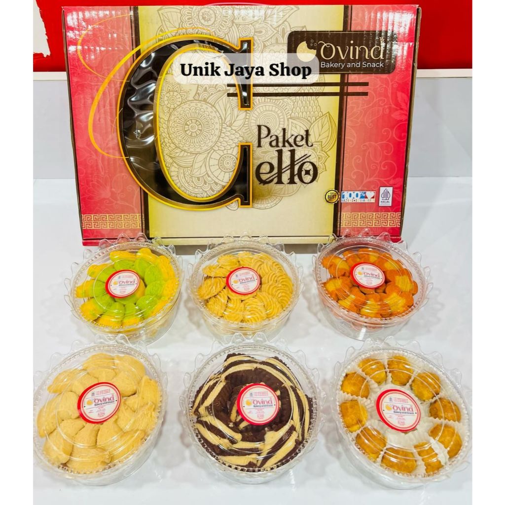 

Kue Lebaran Ovina Paket Silver - 1 Box 6 Toples