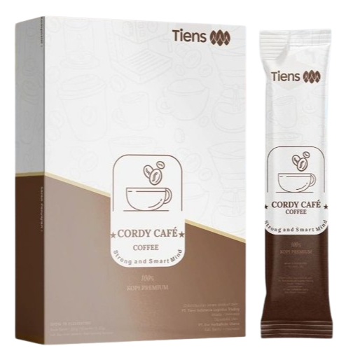 

TIENS CORDY CAFE COFFE ORIGINAL SEGEL 1 BOX