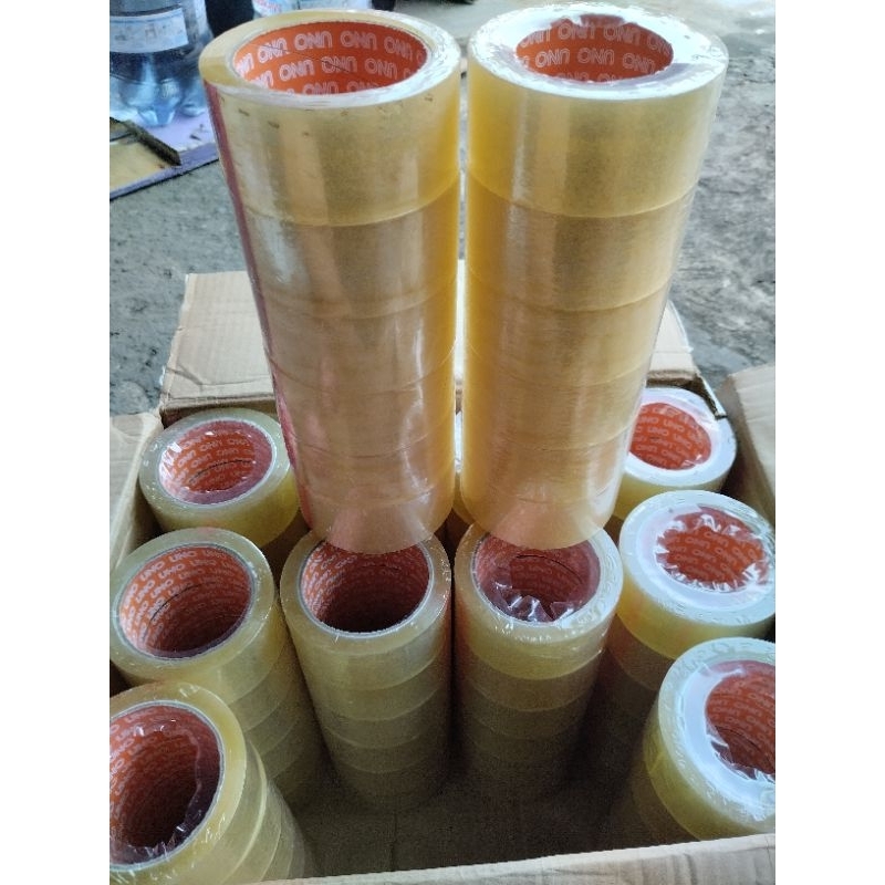 

Lakban bening uno 45x90 yard