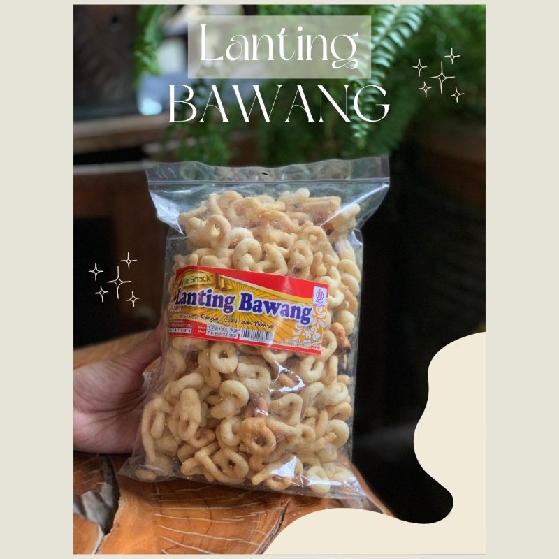 

LANTING BAWANG KERIPIK LANTING KERUPUK LANTING SNACK LEBARAN LANTING GURIH OLEH-OLEH KHAS MAGELANG JAWA TENGAH NUSANTARA